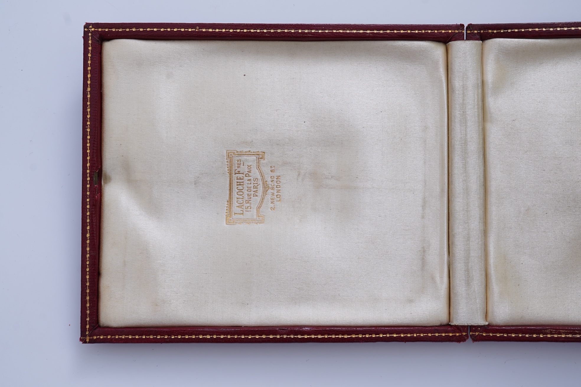 Lacloche Frères, a jewellery case, early 20th century